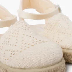 Menina Pisamonas Alpargata Croche Para Meninas Com Fivela