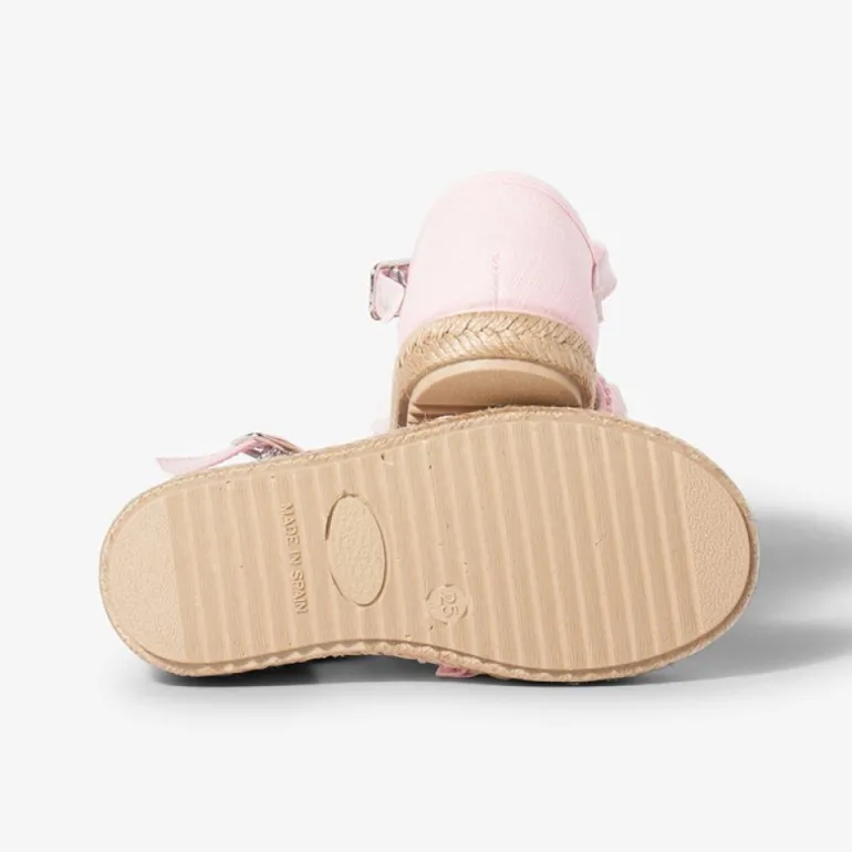 Menina Pisamonas Alpargatas Com Rendas