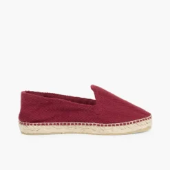 Menina Pisamonas Alpargatas De Espiga Tamanhos Grandes 34-45