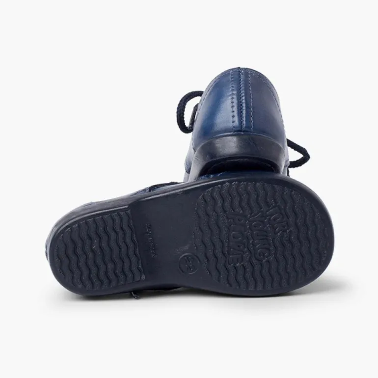 Menino Pisamonas Blucher Picotado Pele Menino