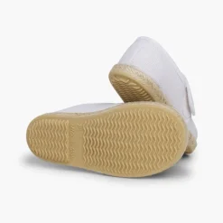 Menino Pisamonas Bluchers Linho Fecho Tiras Aderentes