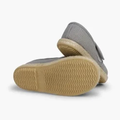 Menino Pisamonas Bluchers Linho Fecho Tiras Aderentes