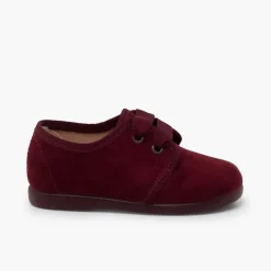 Menina Pisamonas Bluchers Tipo Camurca Atacador Gorgorao