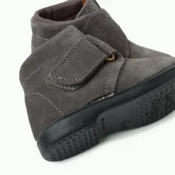 Menina Pisamonas Bota Camurca Tira Cruzada Aderente