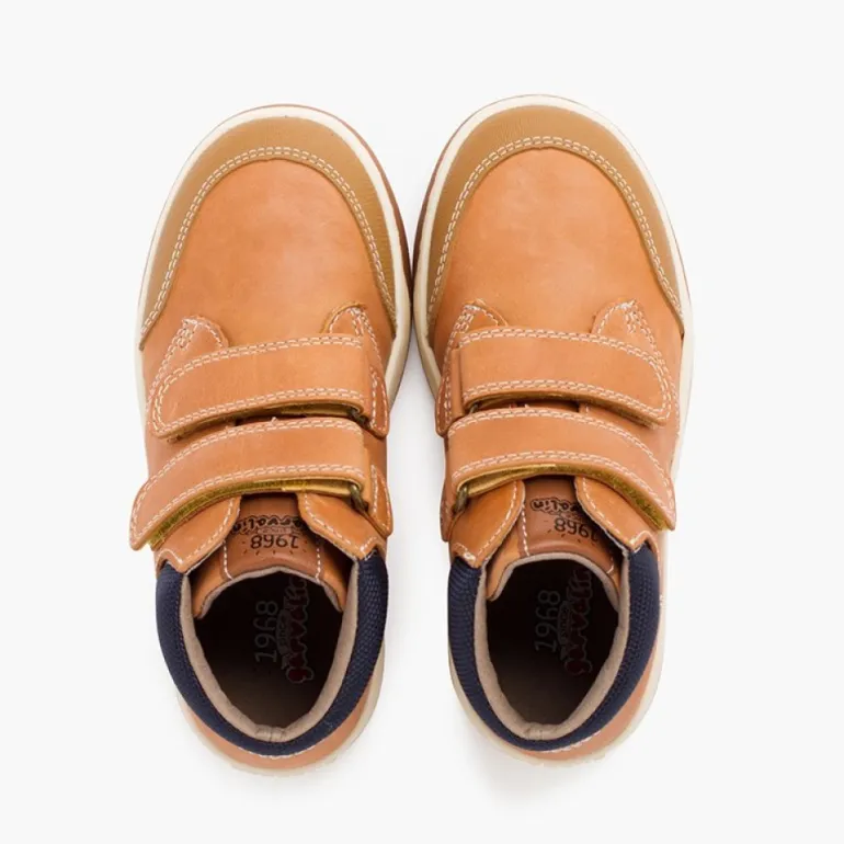 Menino Pisamonas Bota Casual Garvalin Fecho Aderente