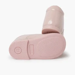 Menina Pisamonas Bota Estilo Inglês Tipo Verniz