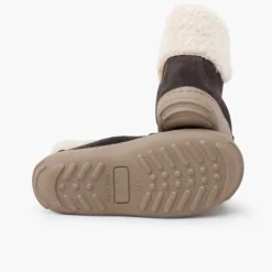 Menino Pisamonas Bota Sola Sport Fecho-Eclair E Pelo