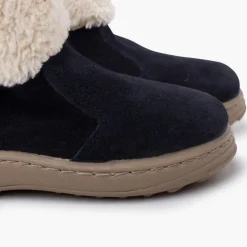 Menino Pisamonas Bota Sola Sport Fecho-Eclair E Pelo