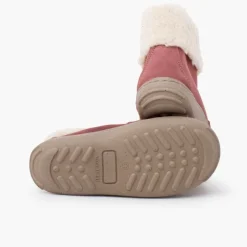 Menino Pisamonas Bota Sola Sport Fecho-Eclair E Pelo