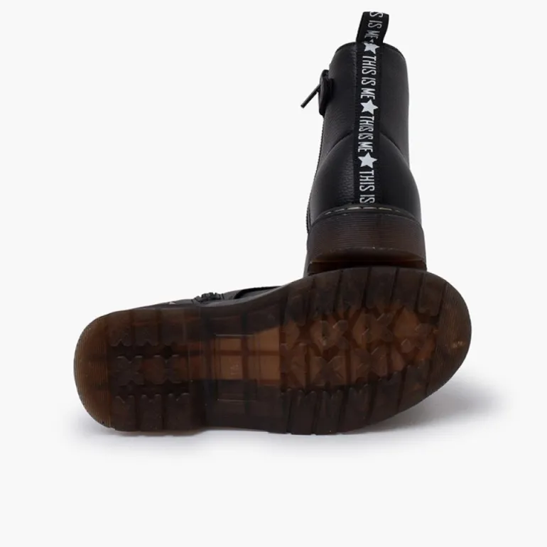 Menina Pisamonas Botas Atacadores Estrelinhas Garvalin