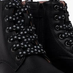 Menina Pisamonas Botas Atacadores Estrelinhas Garvalin
