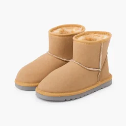Menino Pisamonas Botas Baixas Tipo Australianas Mulher E Criancas