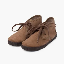 Menino Pisamonas Botas Bordado Etnico Palmilha Termica