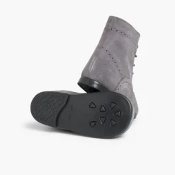 Menino Pisamonas Botas Camurca Atacadores