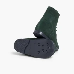 Menino Pisamonas Botas Camurca Atacadores