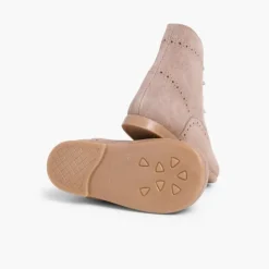 Menino Pisamonas Botas Camurca Atacadores