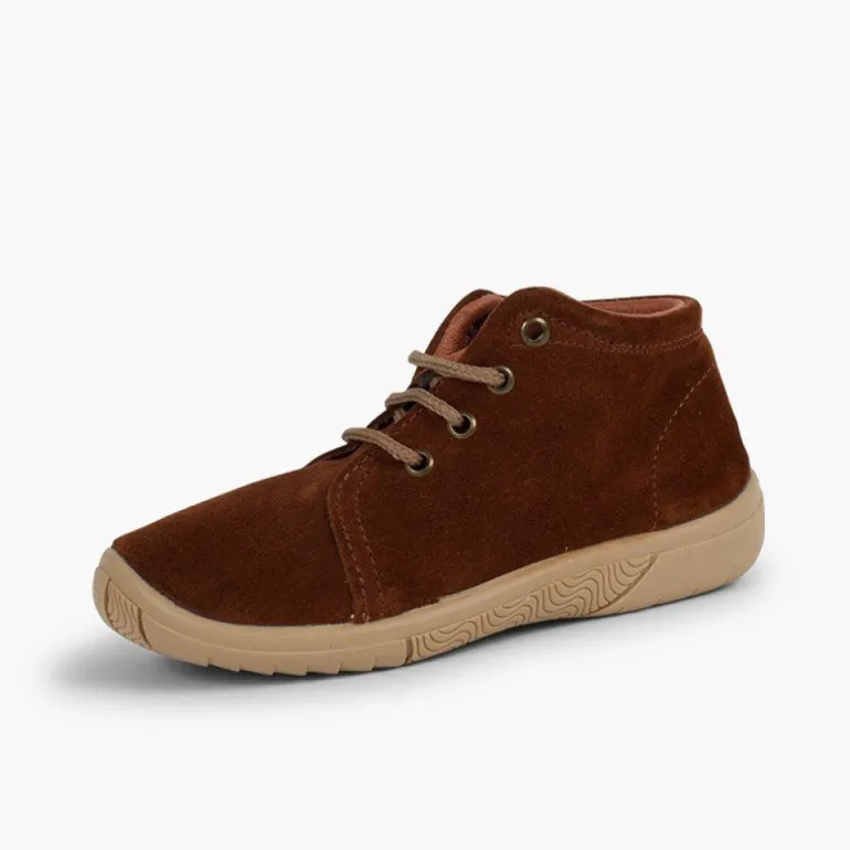 Menino Pisamonas Botas Camurca Biqueira Reforcada
