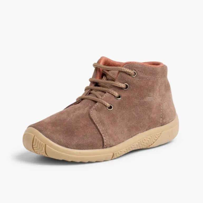 Menino Pisamonas Botas Camurca Biqueira Reforcada