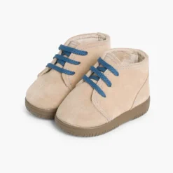 Menina Pisamonas Botas Camurca Criancas Atacadores Intercambiaveis
