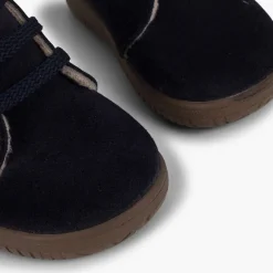 Menina Pisamonas Botas Camurca Criancas Atacadores Intercambiaveis