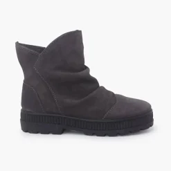 Menina Pisamonas Botas Camurca Efeito Enrugado