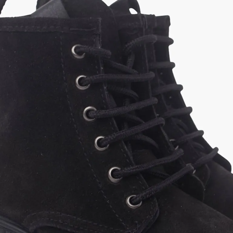 Menina Pisamonas Botas Camurca Estilo Militar Criancas