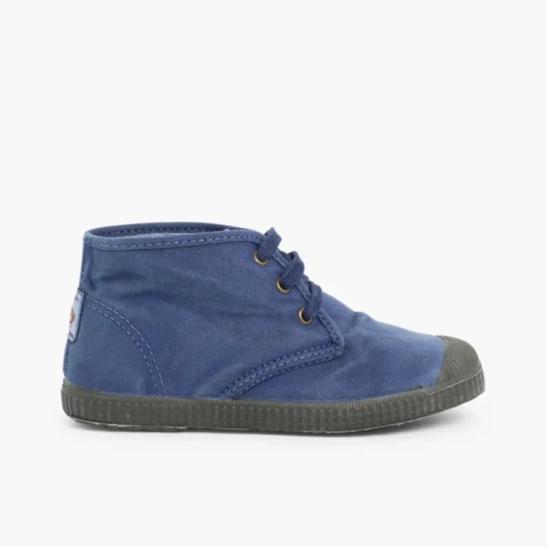 Menina Pisamonas Botas Crianca Com Atacadores Inverno