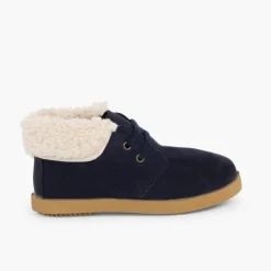 Menino Pisamonas Botas Crianca Rebordo Tipo Pelo