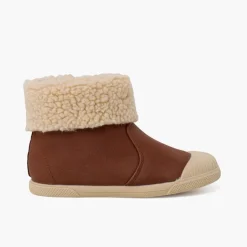 Menina Pisamonas Botas Cuero Vegano Cremallera