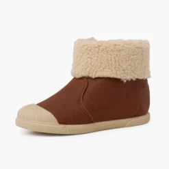 Menina Pisamonas Botas Cuero Vegano Cremallera