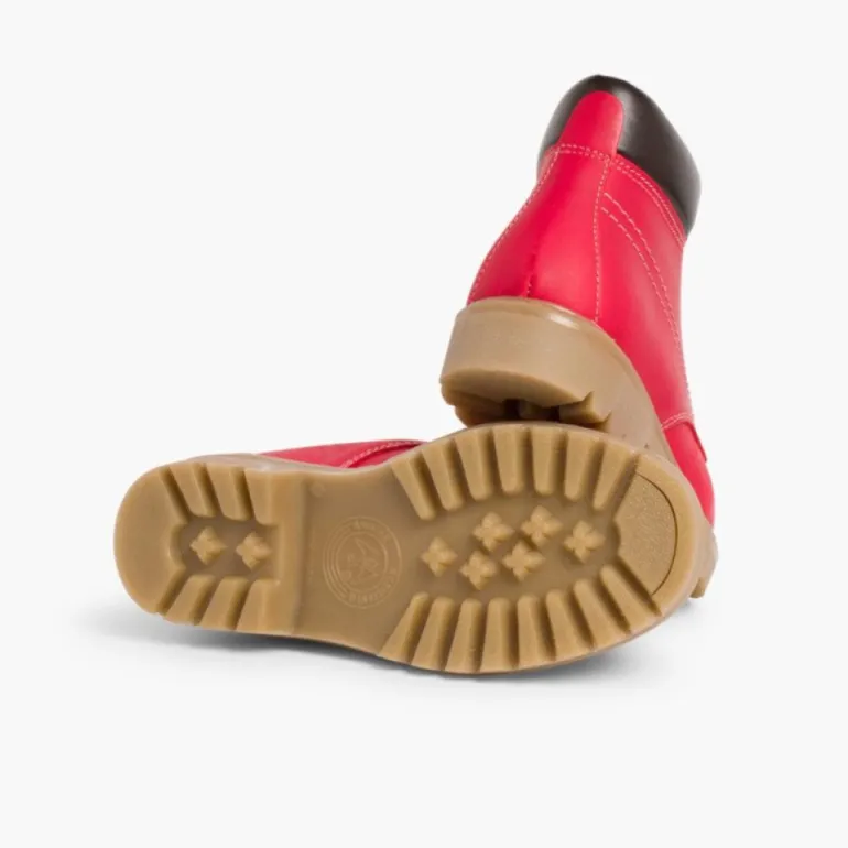 Menino Pisamonas Botas De Montanha Criancas E Adultos
