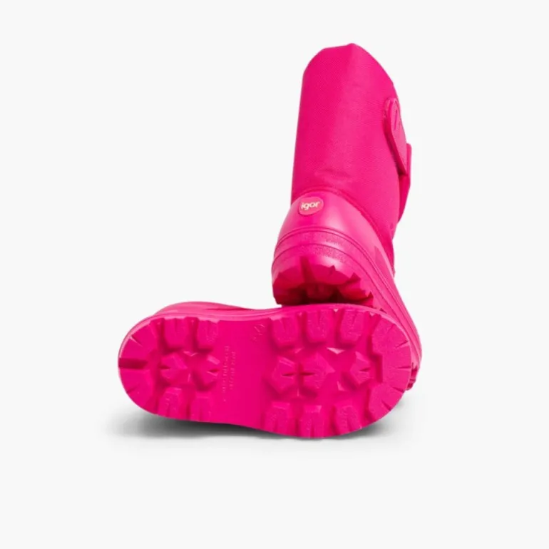 Menina Pisamonas Botas De Neve