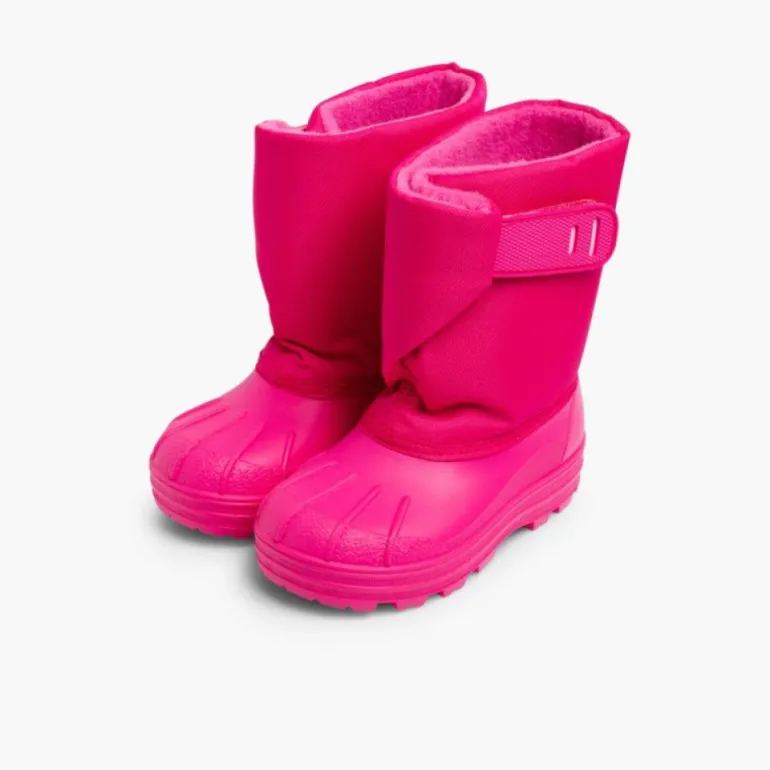 Menina Pisamonas Botas De Neve