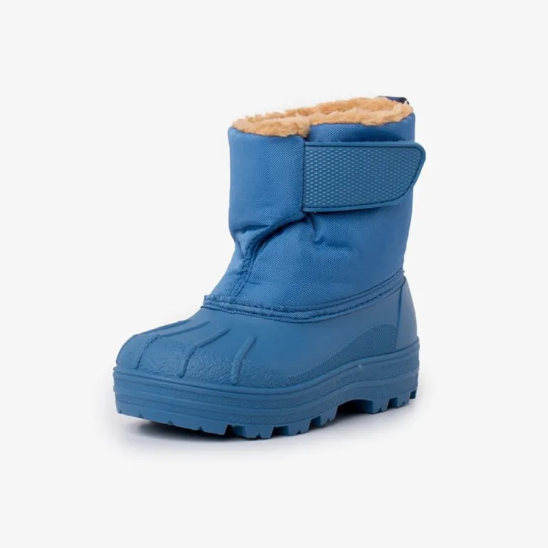 Menina Pisamonas Botas De Neve Forro Felpudo Fecho Aderente