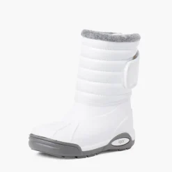 Menina Pisamonas Botas De Neve Verniz Forro Pelo Fecho Ajustavel