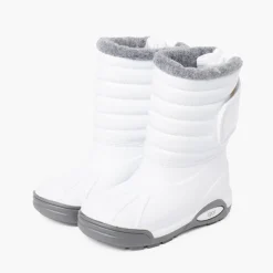 Menina Pisamonas Botas De Neve Verniz Forro Pelo Fecho Ajustavel