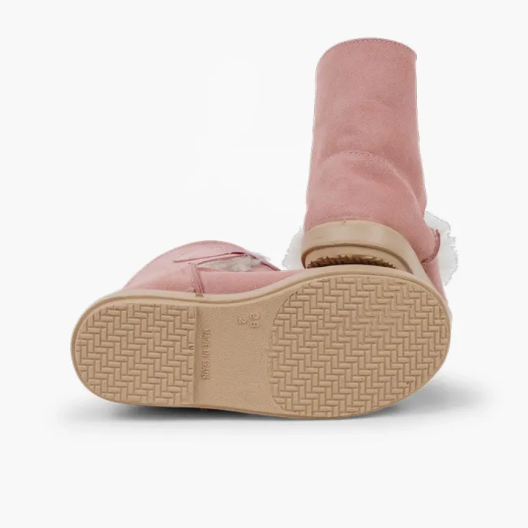 Menina Pisamonas Botas Estilo Esquimo Menina Com Pompons