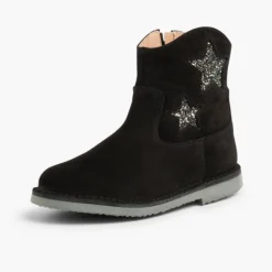 Menina Pisamonas Botas Estrelas Menina E Mulher Com Fecho-Eclair