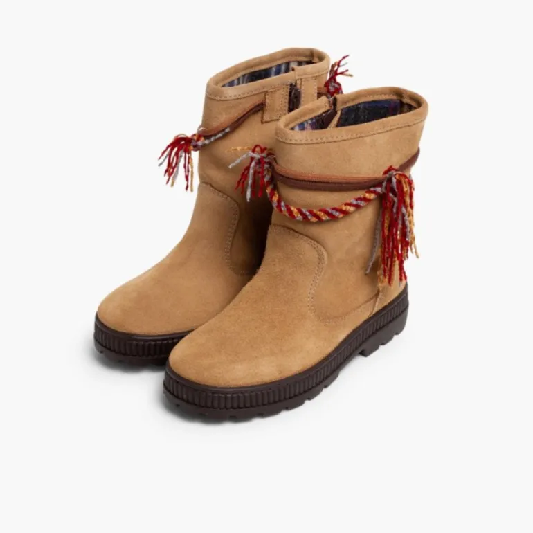 Menina Pisamonas Botas Hippies De Inverno Para Menina