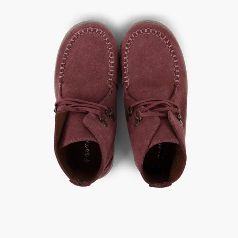Menino Pisamonas Botas Kiowa Atacadores Sola Antiderrapante