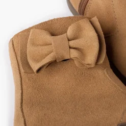 Menina Pisamonas Botas Menina Camurca Laco Lateral Grande