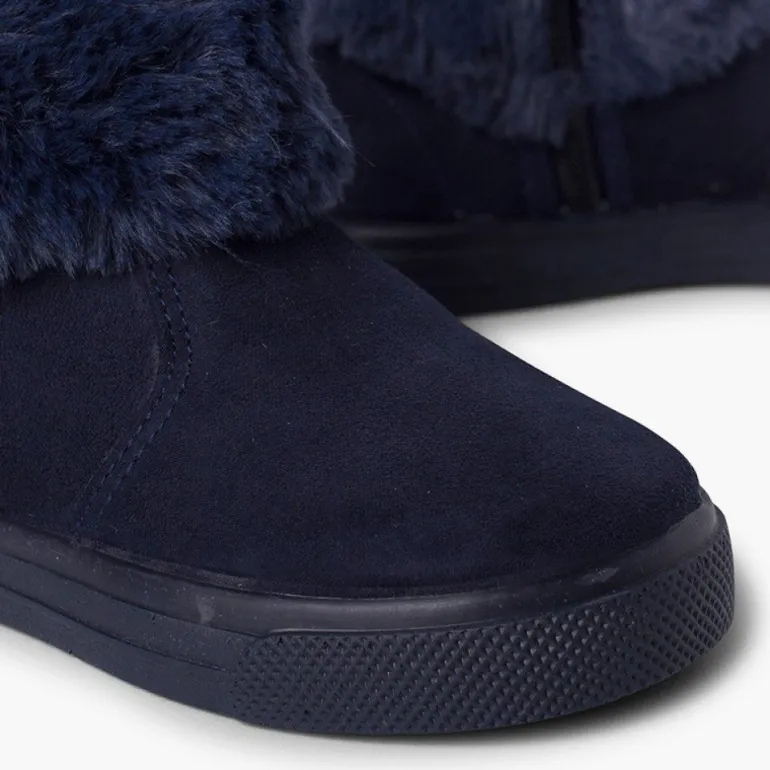 Menina Pisamonas Botas Menina Cano Dobrado Pelo