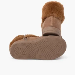 Menina Pisamonas Botas Menina Cano Dobrado Pelo