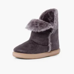 Menina Pisamonas Botas Menina Estilo Australianas Abertura Lateral