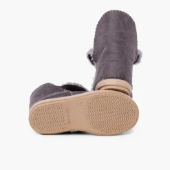 Menina Pisamonas Botas Menina Estilo Australianas Abertura Lateral