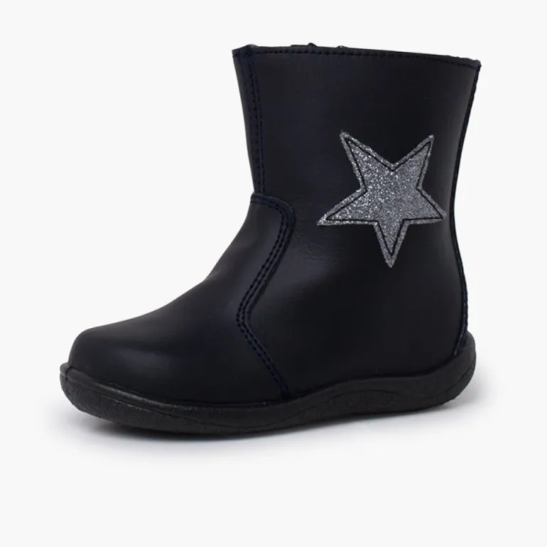 Menina Pisamonas Botas Menina Estrela Pele Lavavel