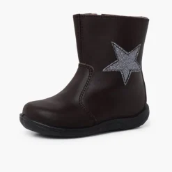 Menina Pisamonas Botas Menina Estrela Pele Lavavel