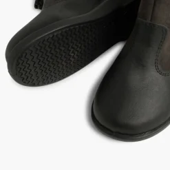 Menina Pisamonas Botas Menina Pele E Camurca Berloques
