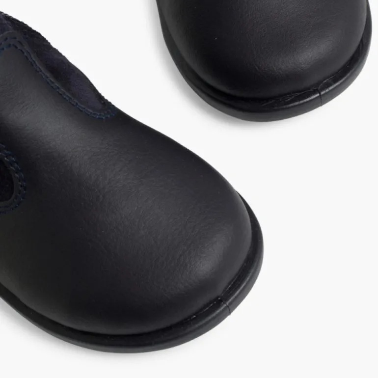 Menina Pisamonas Botas Menina Pele E Camurca Berloques