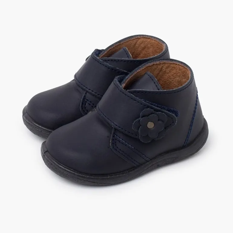 Menina Pisamonas Botas Menina Pele Lavavel Flor